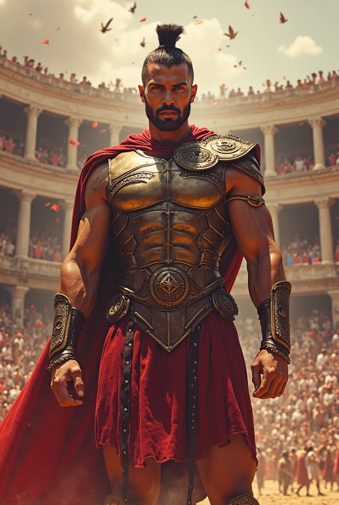 Espartano con la cara  sin barba aesthetic 