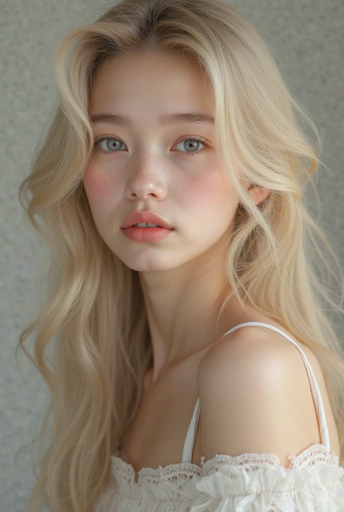Blonde、Staring at me、male、sex appeal