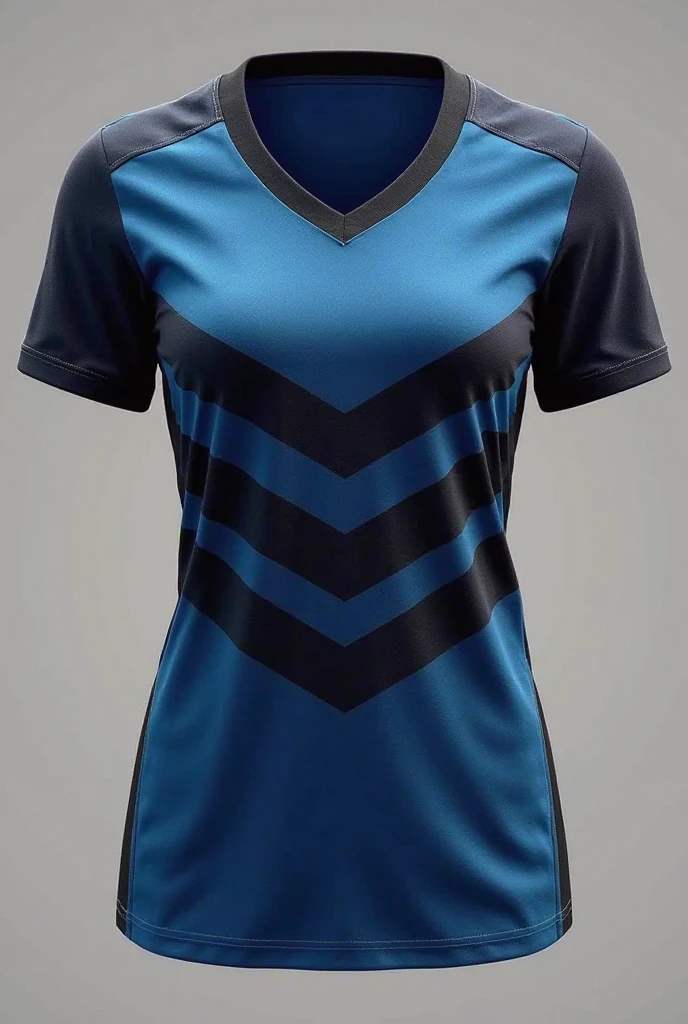 A royal blue cheer dance tshirt jersey