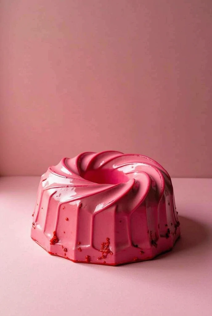 pink jelly，Jelly texture，pudding，unmanned