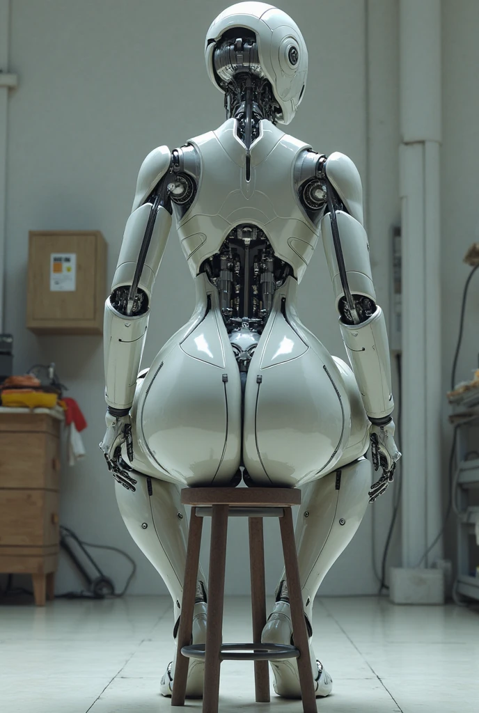 statue of robot of white plastic, still life <lora:Cyber_relib_64_128:0.6> cyber, <lora:BugattiAI:0.6> cu73cre4ture , view from back