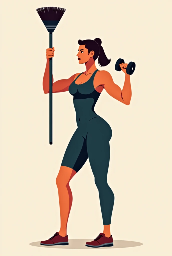 Imagine a stylized silhouette of a person performing a weight lift. The figure should clearly show the arms extended upwards, holding a bar with weights at both ends. The silhouette can be in solid black, with clean and defined lines, to give it a modern and minimalist look. This highlights the idea of strength and weight training in a simple yet effective way. --auto --s2
