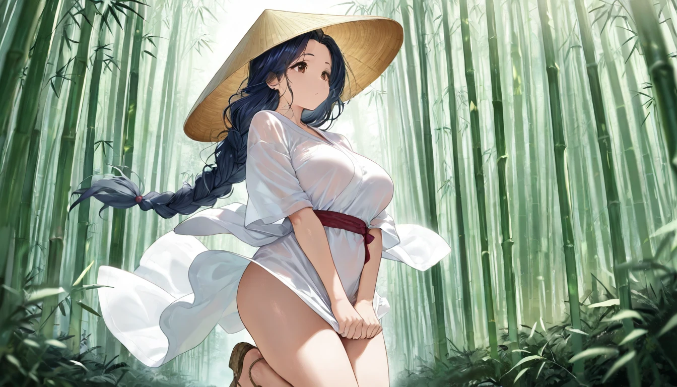 negative space, shuimobysim, 1girl,((big breast:1.2)),woman,half naked,, (ecchi0.5), lips, water splash, (trees:0.5), (flowers:0.6) ,(birds:0.2), (bamboo:0.1), lakes, Hangzhou, bonian, bonian in background ,shukezouma, <lora:Moxin_Shukezouma:0.7> <lora:Moxin_1010:0.8>,
pureerosface_v1,Petal flying , corneo_spitroast