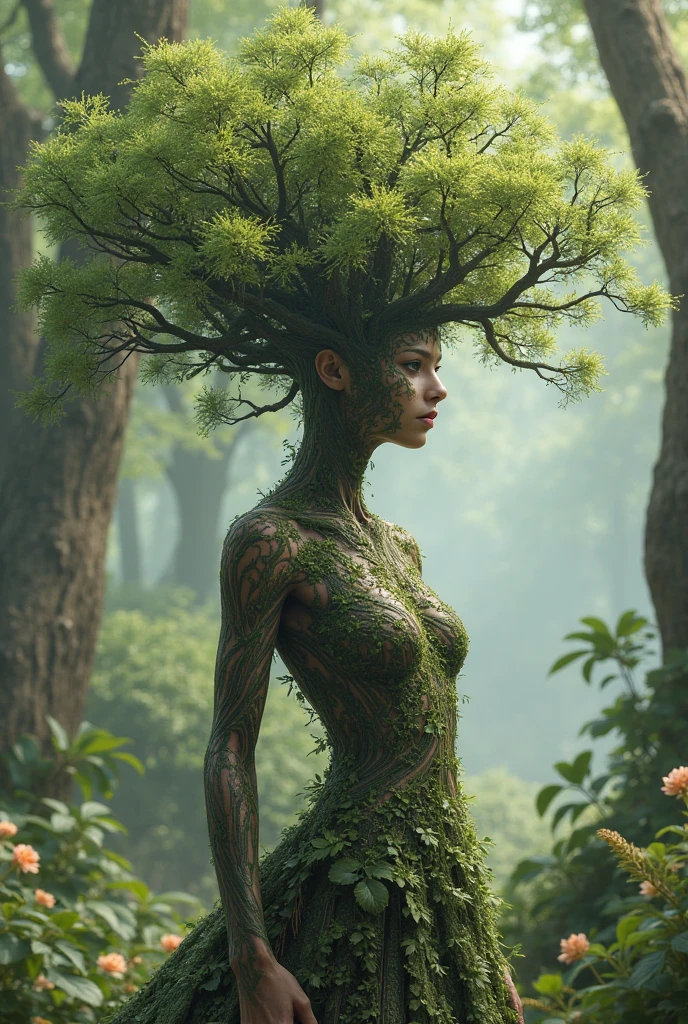 real, (realistic), super detailed, (4k), 8k, pl4nt_91rl_l0v3 <lora:plant_girl_love:0.4>