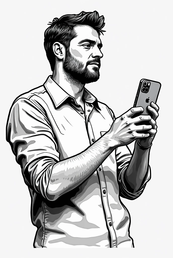 i need a png img that describes a website for event management in black and white 
where in this website you can create an event website and share the link with your friends, clients or whatever and manage that event later and get a list with all people who booked your event ... create an image that is related to this website so i can put it in the home page... i need it to be so much simple ... an art in white lines and black background so i can later remove the backgroud ... a photo for a man managing his event or whatever