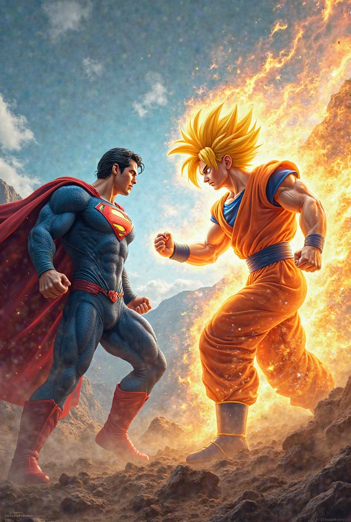 Goku Ssj Vs Superman