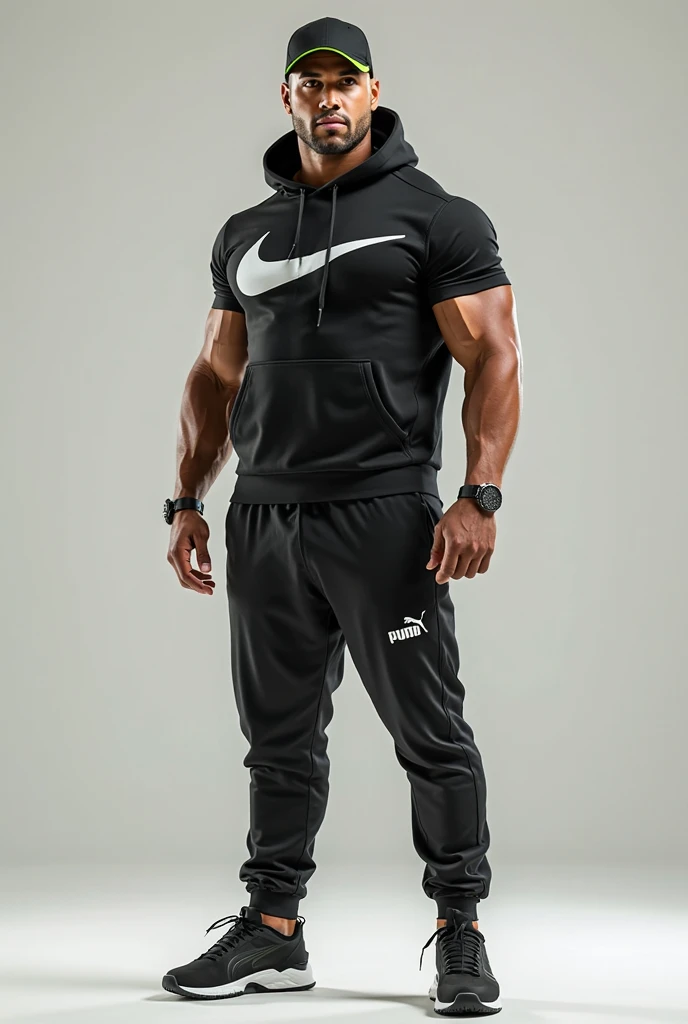 bryce hall wearing nike pro combat compression leggings for men