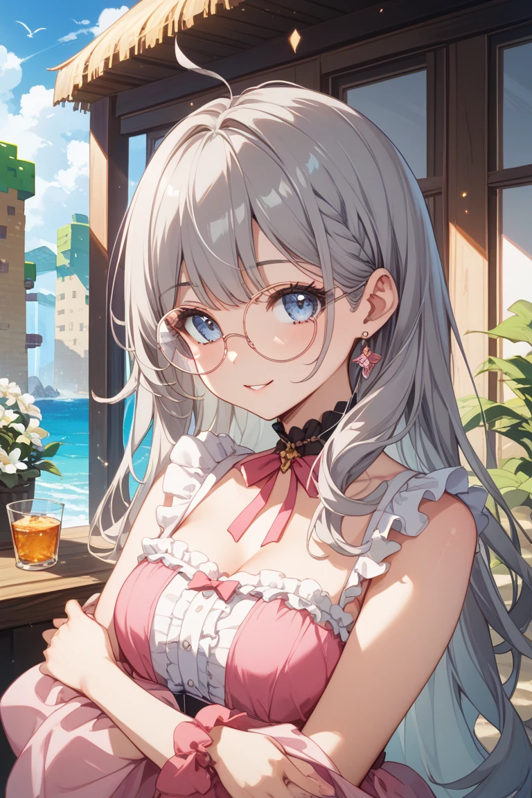 ultra-detailed, ((one girl)), (pale skin:1.3), in pastel colors gyaru, ((blue eyes)), (heavy makeup), hyper detailed, absurdres, 8K, Beautiful Face, (Laugh shyly), ((teasing smile:1.8)), ((Wink:1.7)), (Laugh with your mouth wide open),((Tilt your head:1.7)), View your viewers, ((full-face blushed:1.5)),Glossy Red Lips, ((:1.5)), ((show off )), ( slip), noon, on the train, (Brighten your face), ((Anime style background)),masterpiece, Highest quality, so beautiful,Latest, Complex details, (Pink long nails), (nail art), (ring),(bracelet), (Floral Choker),AI-generated, Complex,High resolution, Highest quality, super high quality,3D Images、3D Images,One person,Long white hair,(High Ponytail), (wavy hair:1.3), White haired anime woman posing for a photo, ((Fine grain、blue eyes、glowing eyes:1.5)), (Squint your eyes:1.1),a hyperRealistic , hyperRealistic , Realistic,Anime woman with long white hair, Smooth anime CG art, (A girl in a gorgeous black kimono), ((Black furisode:1.3)), (Gold embroidery), (Red floral embroidery), (()),  Long flower hair ornament,Floral Earrings,Mature Body, tall,Narrow waist, Sit in your seat, ((leaning forward:1.5), ((front view)),((Zoom up to face:1.1)),