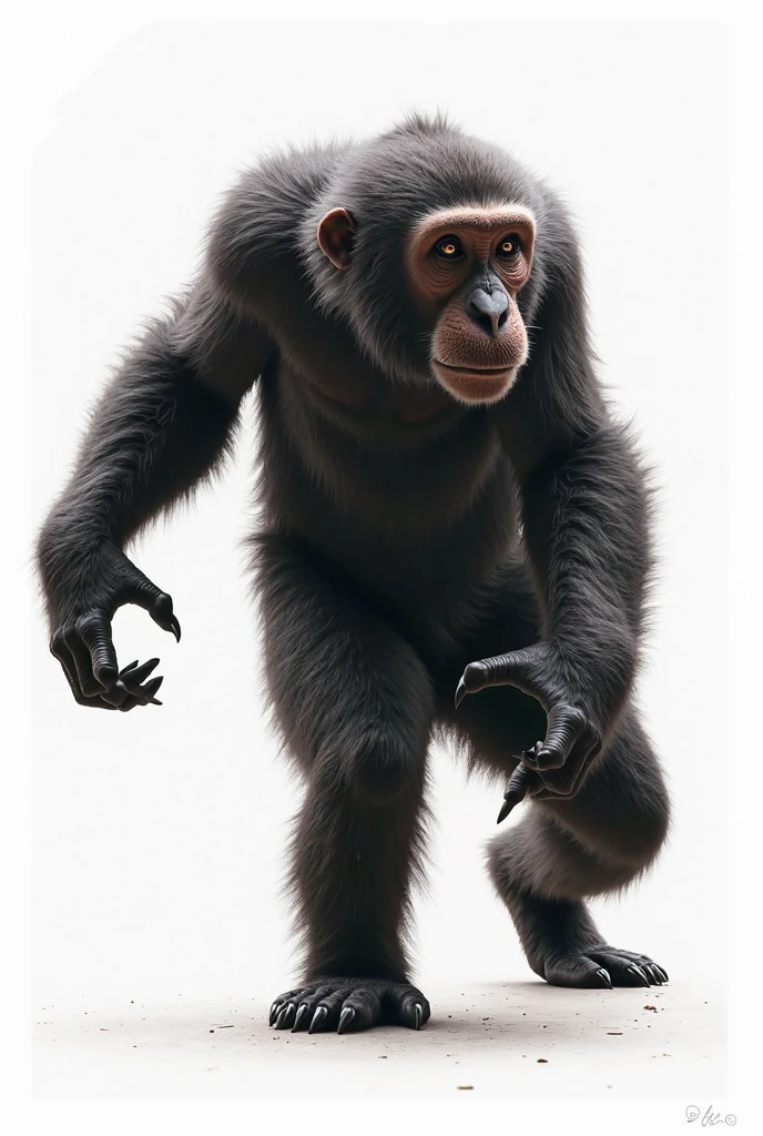 DonM5h4d0w5 shadow on a carbon fiber wall, chimpanzee, <lora:DonM5h4d0w5-000010:1.0>