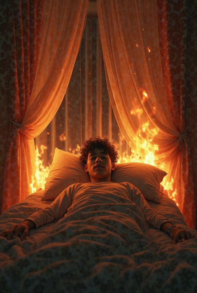 We need a wonderful bed room of fire horrer seen