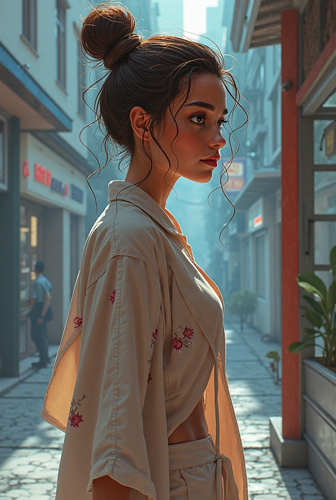 illustration, cartoon, soothing tones, calm colors, (close-up:0.7), (portrait:0.8) 1girl, small breast, hand focus, girl standing, (nude:1.1), hallway, art, (A_Mielgo_Style:0.9) <lora:Alberto_Mielgo_V2:0.85> art by greg rutkowski and artgerm, soft cinematic light, adobe lightroom, photolab, hdr, intricate, highly detailed, (depth of field:1.4), art by greg rutkowski and artgerm, soft cinematic light, adobe lightroom, photolab, hdr, intricate, highly detailed, (depth of field:1.4)