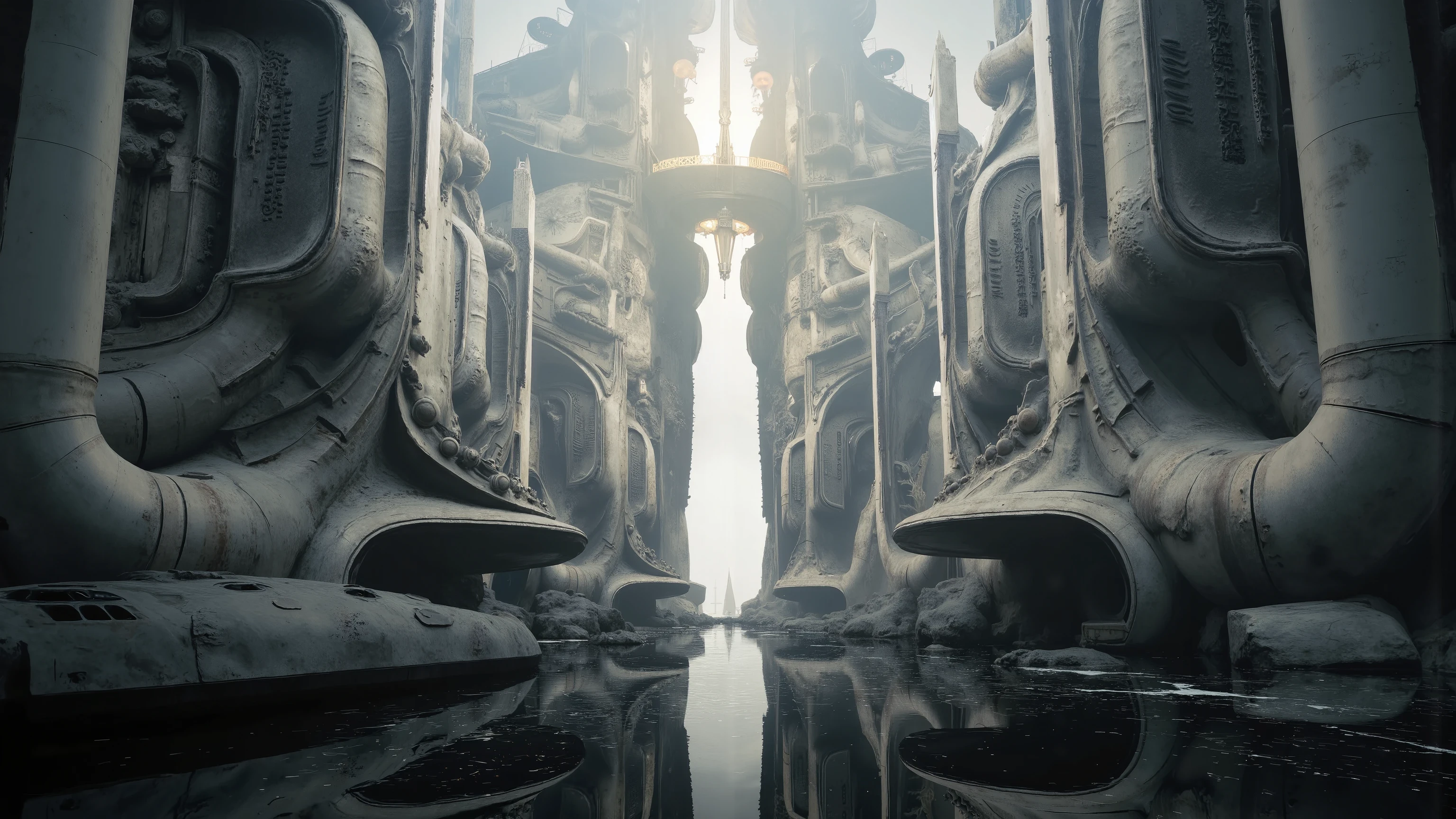A building made entirely of geometric shapes,A sacred place,unreal engine:1.4,ultra-high definition,is the best quality:1.4, photorealistic :1.4, masterpiece:1.8, Extraordinary, , A colony on a new planet, gloomy atmosphere, Wild atmosphere, Harsh environment, was amazing, Was amazing art. (is the best quality,4K, 8,000,high resolution, masterpiece:1.2), ULTRA DETAILED ,( realist ,photorealistic ,photorealistic :1.37),HDR,ultra-high definition,Studio Lighting, Ultra-thin paint, clear focus, Physically Based Rendering, Very detailed description, professional, bright colors, Dream City, The capital of the empire, Super tall skyscrapers. A space tower for docking interstellar cruisers, Pierce the sky, Bright city lights, The river runs through the city, A waterfall in a city garden, Super-High Falls , Never sleep. In the heart of a bustling city, Famous high-tech pyramid-like building, Its architectural wonders are reflected in a futuristic style .. As the hovercar glides effortlessly through the air,Город is full of energy,is full of energy。,is full of energy。,is full of energy。,is full of energy。。, modern technology and traditional Arabian luxury urban structures.. This is an was amazing piece of art, Use Pixai, Bringing powerful AI models to life, Showing the unlimited creativity and possibilities of our imagination. Experience the futuristic cityscape on Pixai,Immerse yourself in a spooky world of art, A bottomless crack filled with lava, lava falls , Fire and Smoke , A transport ship docked at the spaceport terminal, Science Fiction,metal texture,大Wide-angle composition。A sense of emptiness in the scene,sacred,The scene has two huge rows of white square columns,There are many circuit textures on the columns, Grid light and shadow,Pillars soar into the clouds,There is a golden ring shining in the sky,on the body creates a sense of depth and perspective, Dark Tones,Film composition ,Wide-angle composition,Movie lighting ,Art by Piotr Jabłoński,drk4rt,Billie Eilish