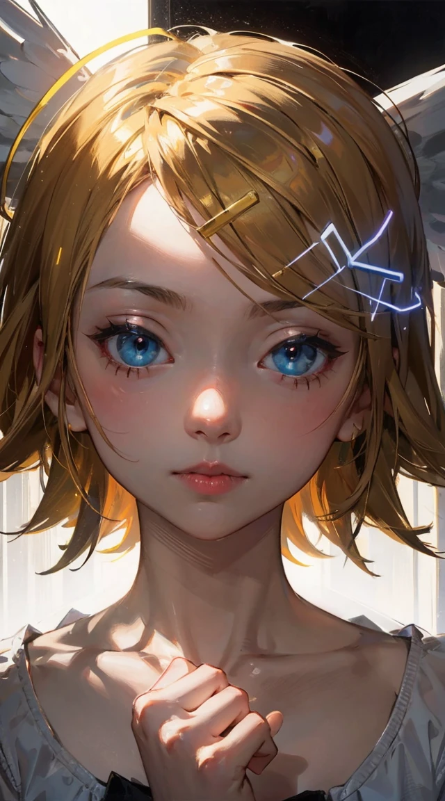 unparalleled masterpiece, ultra realistic 8k CG,masterpiece,pov,(delicate photograph,ultra_detailed,16k,raw photo:1.3),(realistic:1.9,photorealistic:1.9), beautiful detailed eyes,1 girl,(((fullbody,looking at viewer))),(zettai_ryoiki,cameltoe),blonde wavy hair, slender body, precious hair ornament, e-cup chests,white latex bodysuit
