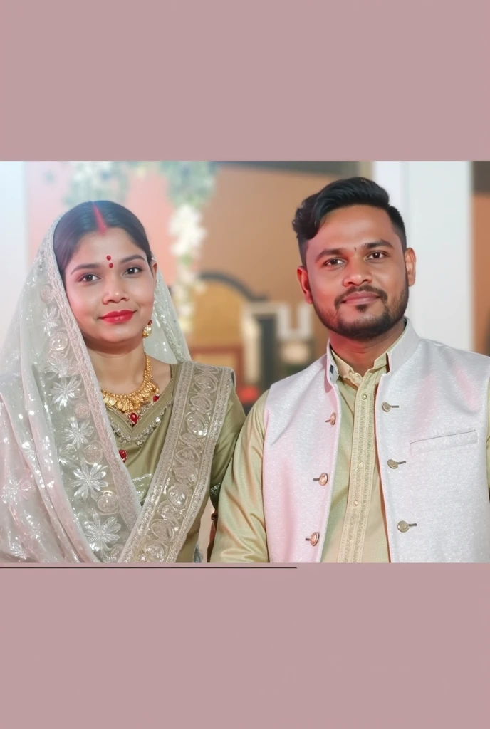 there is a man and woman posing for a picture together, lovely couple, couple, happy couple, very clear picture, couple pose, in love selfie, wife, male and female, very very low quality picture, ghutra and egal, facebook post, photo taken in 2 0 2 0, wpol and sarasti, picture, 8k selfie photograph