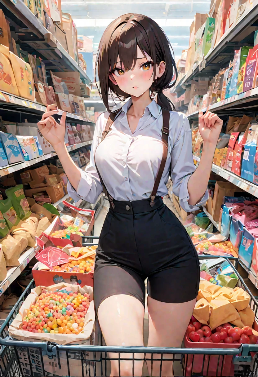 1lady,solo,cute,looking back from behind,casual shirt pencil skirt pantyhose,Belted Skirt,black hair,blush kind smile