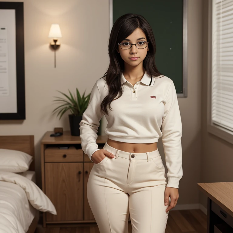 Mia Khalifa wearing knee socks