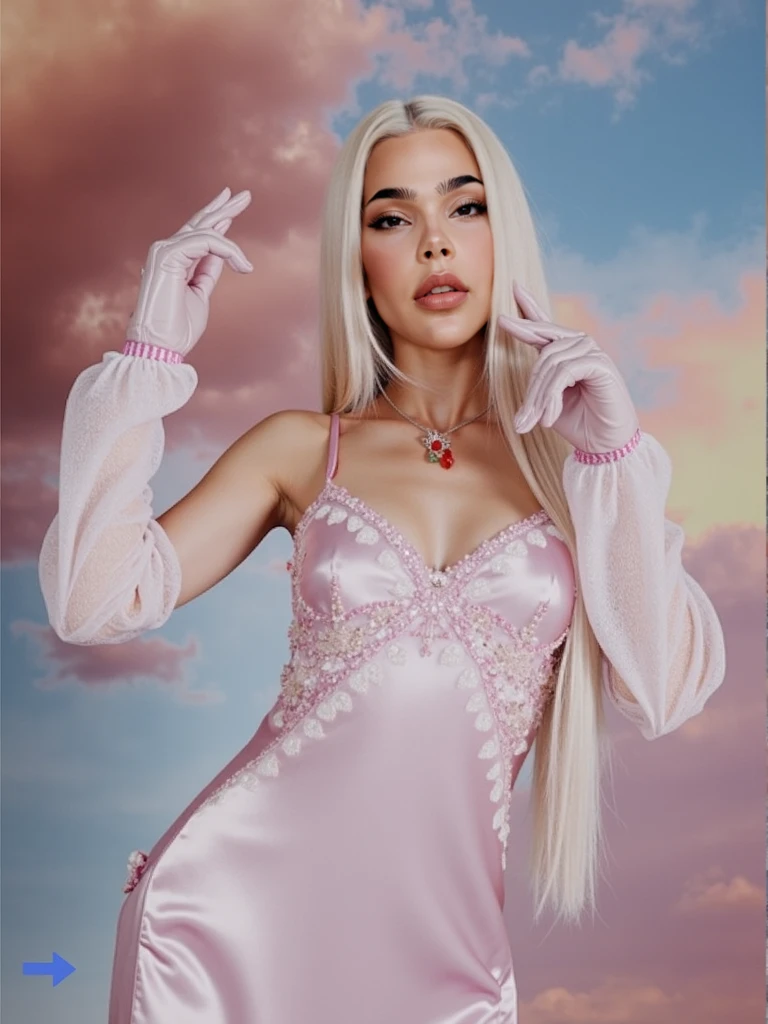smooth, 8k quality, high quality, masterpiece, ray tracing, sunlight, beautiful, y2k magazine style photography, whimsical fairy with delicate wings and green hair, pink skin, four eyes, creature-222