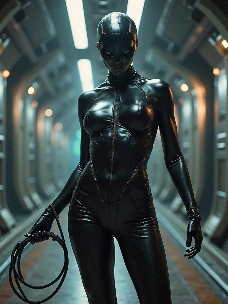 solo, Raw photo, realistic, masterpiece, best quality, high resolution, ultra detailed, offical arts, unity 8K wallpaper, offical wallpaper, moody atmosphere, chiaroscuro, celty, 1girl,1female, helmet, bodysuit, black bodysuit, skin tight, biker clothes, animal ears, bikesuit, leather, large breasts, night, moonlight, gloves, (((unzipping))), innerboob, pose, a person in a cyberhelmet, white cyberhelmet, fantastic, close up, motion lines, buttom up top down, bent over, hyper detailed, neon lights, neon colors, cyberpunk, reflections, shining, sparks, shy and seductive posture arching your back down,