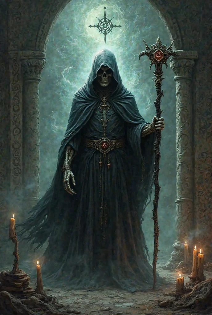In the catacombs beneath an
ancient city, a creature known as
The Shade prowls in the darkness.
It is said to be a guardian of the
dead, a being of shadow and dust,
formed from the collective despair
of the souls interred within. Its
touch brings an eternal chill that
no warmth can dispel.