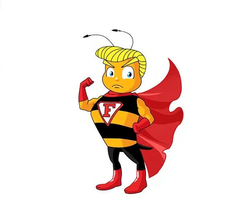 A super hero relating to Crypto currency, with 'CM' written on his chest, and dollar sign, dressed in Yollow and orange, with face of a 2 Indian Boy