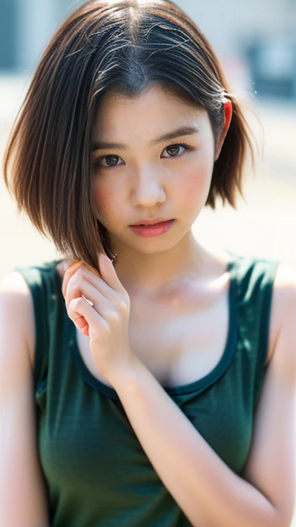 Fille nue anime