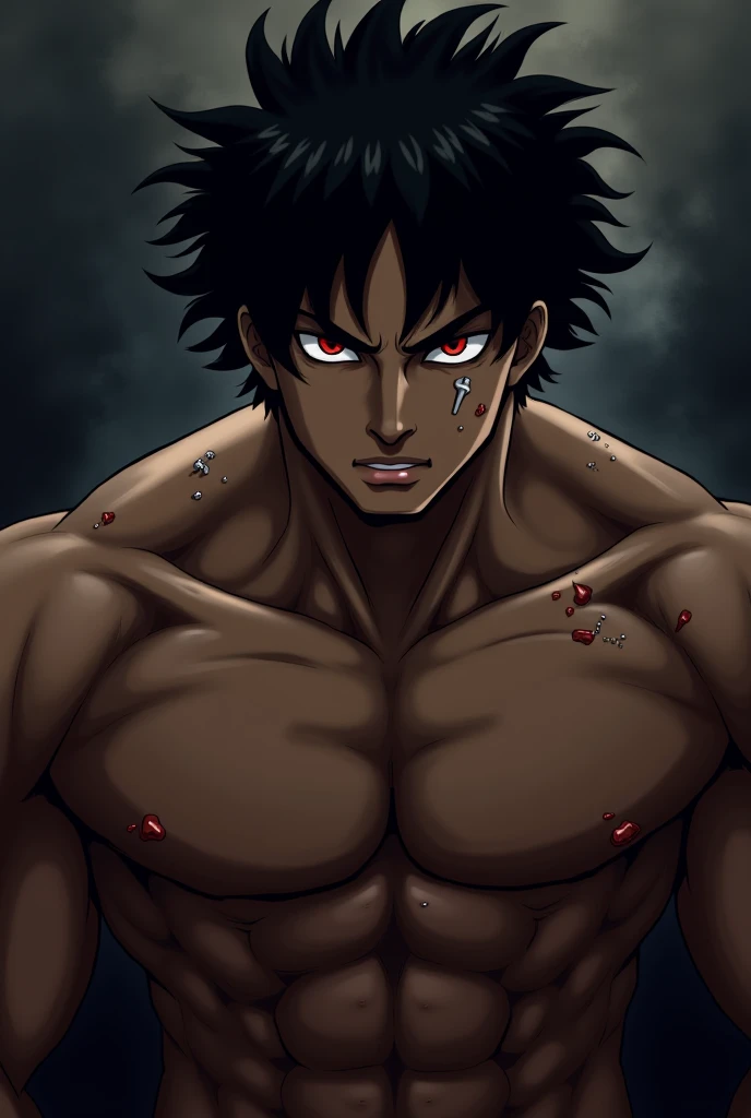 kugisaki nobara, SatoruGojo,1boy,, YuujiItadori,1r, MegumiFushiguro,1boy,, IncrsPunchingArmstrongMeme, Hyakuretsukyaku,