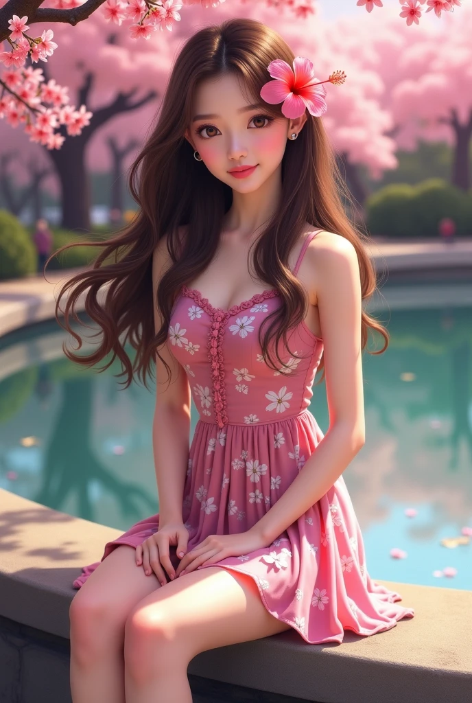 (Twoheads), (twoheads:1.5), two women in pink dresses are walking down the street, beautiful gemini twins portrait, alena aenami and lilia alvarado, anna nikonova aka newmilky, wearing a pink dress, beautiful gemini twins, dressed in a pink dress, pink dress, cute girls, soft silk dress, anna nikonova, beautiful girl model, two girls, silk dress, beautiful girls