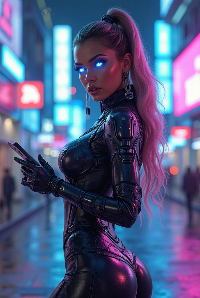 hair, futuristic mask, cyberwomen
