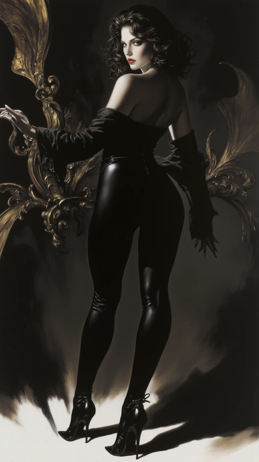 (masculine) (android) (blonde hair that reaches to the heels) (blue eyes) (Slim and toned body) (wears a tight brown bodysuit with gold details) (laboratory background) (holding a bird in his hands)