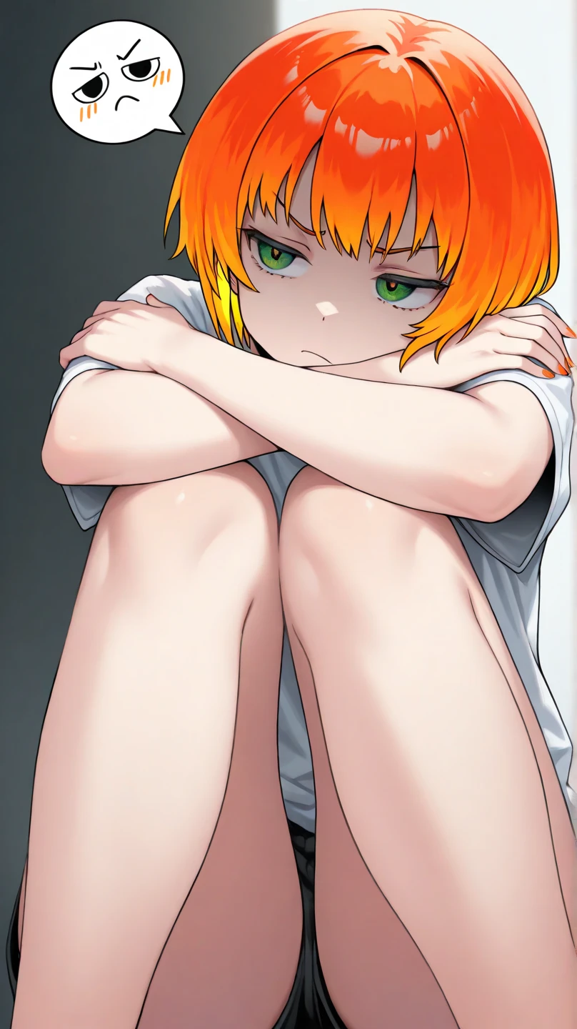 ((masterpiece, highest quality:1.2)),nsfw,,cowboy shot,1woman,20 year old beauty、solo,(bob hair),orange hair,((very small head1:1.5)),blush,crying,open mouth,((slender and long body:1.5)),((tan skin:1.3)),skinny,medium breasts,oily skin,shiny skin,crying,drooling,sweat,,naked,nipples,navel、vagina,((vaginal penis,creampie,bukkake,excessive cumdum:1.5,1man and 1woman,POV,having sex,Sex in the missionary position)),lying,on back,arms up,spread legs,prison、Concrete wall、Fantasy World,