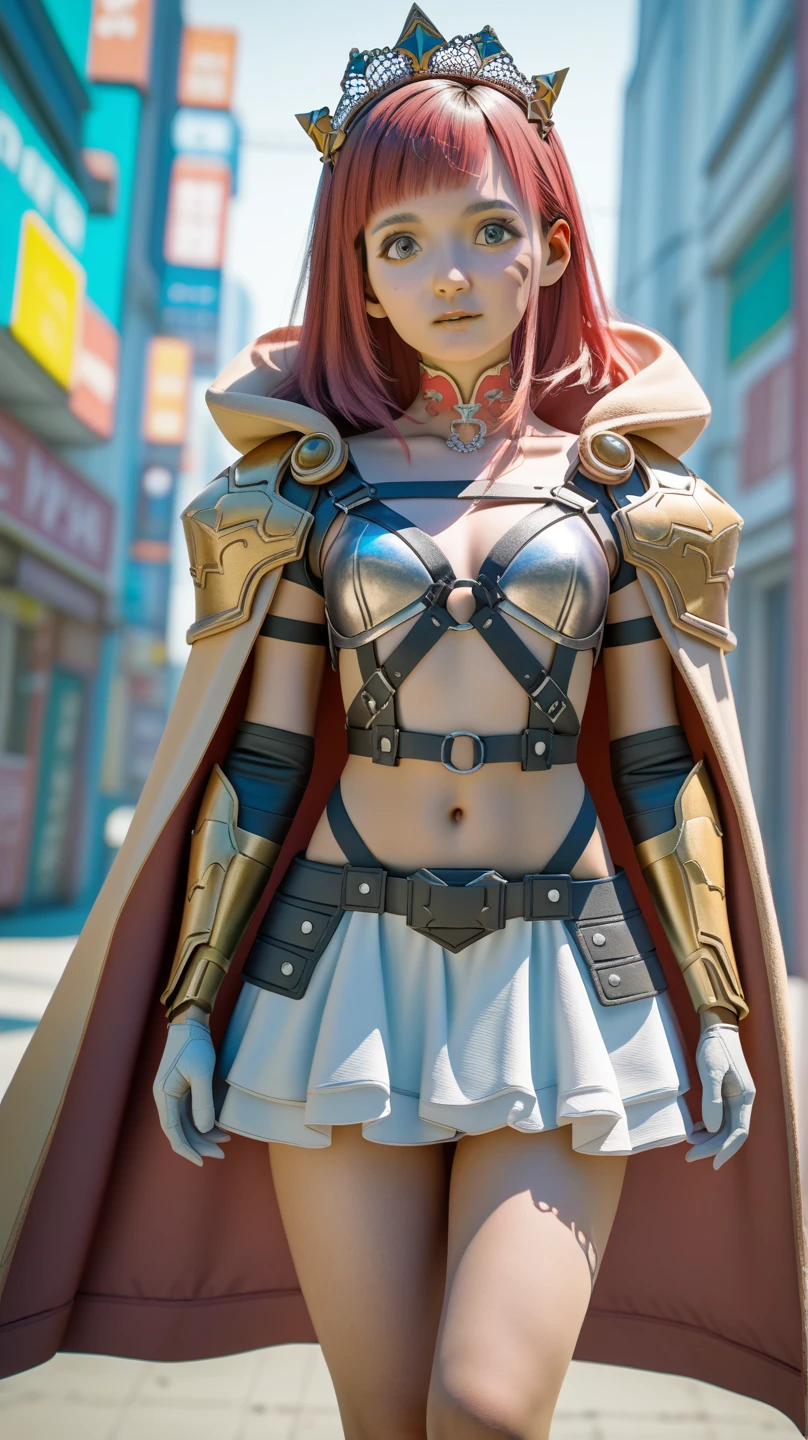 <lora:clementineOverlord_v10:0.7> 	
CLEMENTINE \(OVERLORD\)
ARMOR
GARTER BELT
GAUNTLETS
fighting
daggers, proportional eyes, (realistic:1.5), extremely detailed, hyper detailed, soft lighting, detailed background, extreme detail background, sharp details, beautiful face, symmetrical eyes, short red hair, short hair, red hair, green eyes, woman, high quality, (full body:1.3),