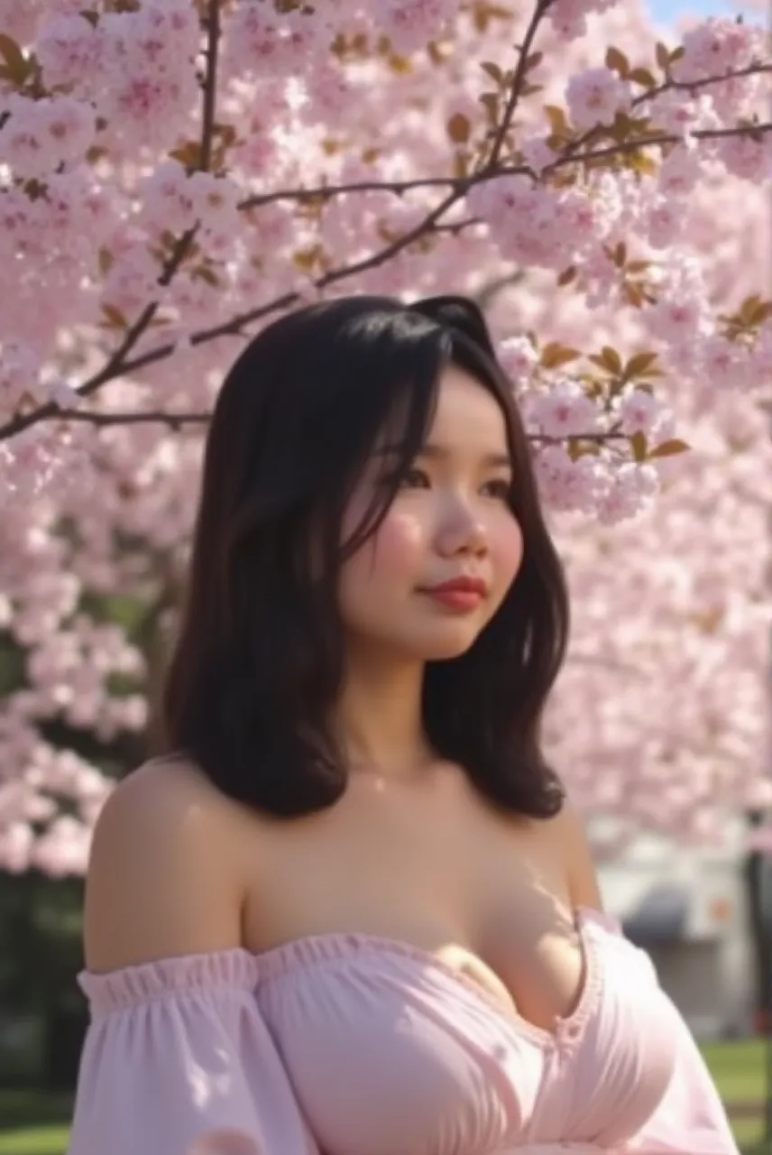 highres, ultra detailed, photorealistic, soft lighting, 1 beautiful Japanese girl, highly detailed beautiful face, straight and medium hair, nude show , flower garden full of various flowers full body naked pussy show