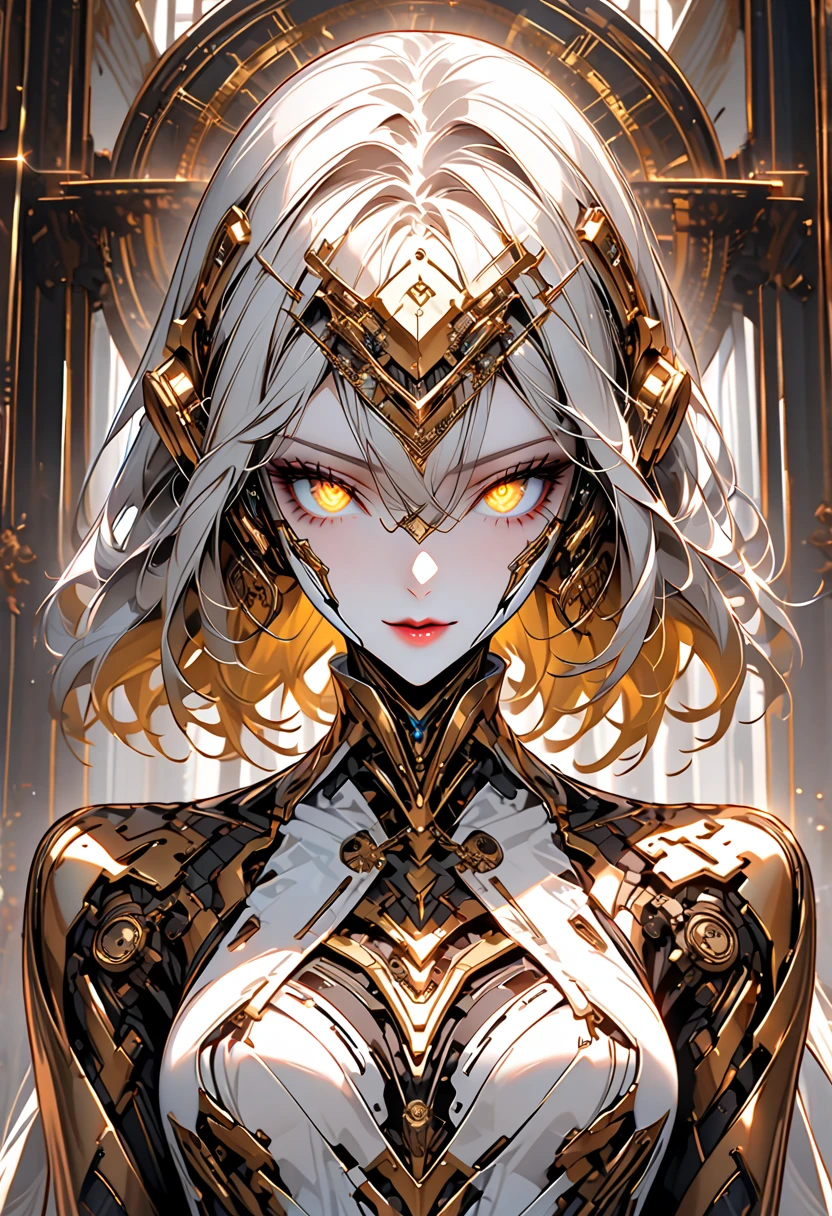 (1girll:1.3), 独奏,__Body parts__, offcial art, 统一 8k 壁纸, ultra - detailed, Beautiful and aesthetic, big breasts beautiful, tmasterpiece, Best quality at best, primitive,tmasterpiece,ultra fine photos,,best qualtiy,超高分辨率,Photoreality,rays of sunshine,full-body portraits,stunningly beautiful,,dynamicposes,delicated face,Vibrant eyes,(seen from the side),She wears a futuristic Iron Man mech,Red and gold color scheme,Very detailed abandoned warehouse background,detailed face with,Detailed and complex busy background,Untidy,opulent,milkyW,Highly detailed skin,Realistic details of skin,Visible Pore,tack sharp focus,volume fog,8K UHD,digital SLR camera,high qulity,filmgrain,White skin of the,photo-realism,DL,Huge metropolis in a dystopia of the future , look from down, semi transparent,Stockings