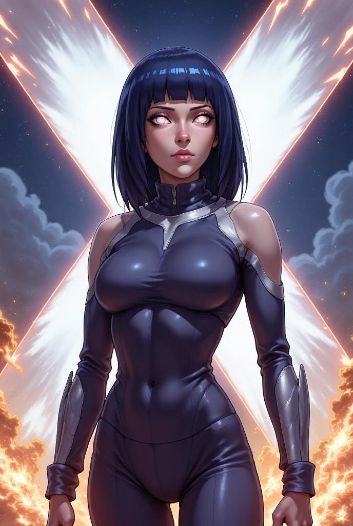 masterpiece, best quality, ultra highres, absurdres, detailed eyes, beautiful face, 1girl, mature female, cowboy shot, standing, 1girl,
<lora:RavenDC:0.8>, raven \(dc\), superhero, (black leotard:1.2), purple eyes, dark purple hair, medium hair, grey skin, thigh gap, smirk, long sleeves, belt
rooftop, city, evening, sunset,