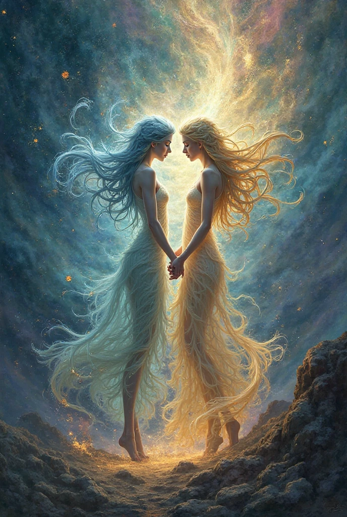 The world does not raise the mind of men alone...
Not only in a woman's heart...
but rather by integrating them together.