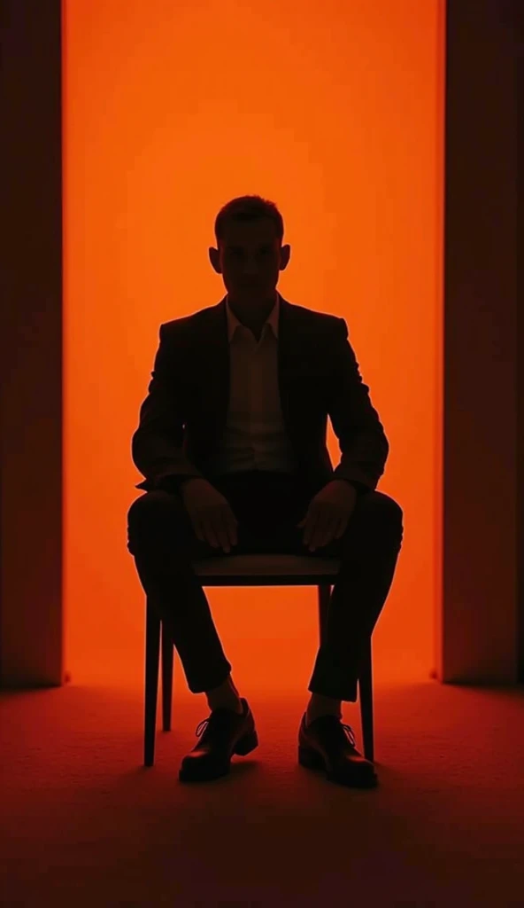 Trump768, full body, orange jumpsuit, looking up, detailed eyes, photography, ultra-sharpness, highest quality, art of Anya Millen, smooth, clear focus, trend on artforum, behance hd, muted colors    <lora:Trump768:0.7>
