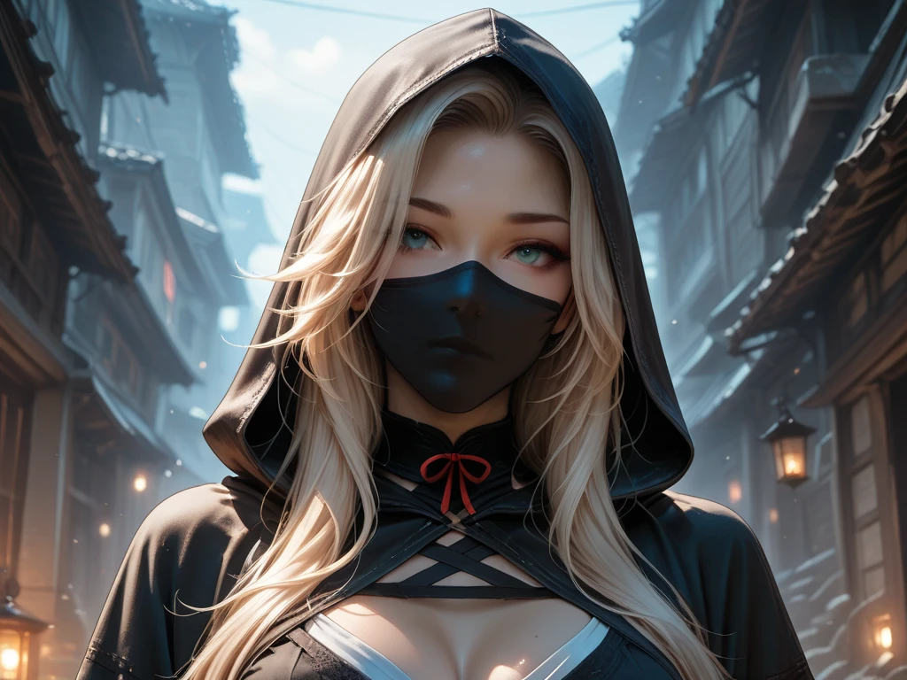 <lora:cultisthood:1.0>, edgCultist, woman wearing edgCultist_hood || masterpiece, perfect quality, sharp focus, shallow depth of field, 8k