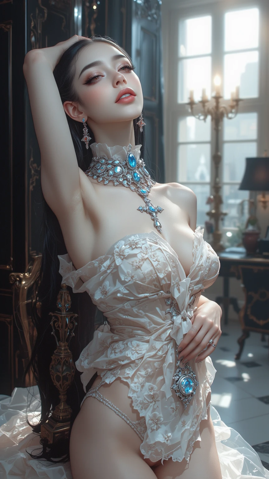 (As it is:1.5),AngleAs it is,((16K, masterpiece, RAW Photos, Highest quality,Ultra-high resolution, Realistic, Highly detailed CG integrated in 16K)), 8k, diamond,wallpaper, Written boundary depth,Beautiful Face:1.4,Large, beautiful double eyelids,Cinematic Light,Beautiful Face,(Detailed face),(Slender and pretty woman:1.4),(20-year-old),(ExpressionAs it is:1.4),ポーズAs it is:1.4,Accurate anatomy