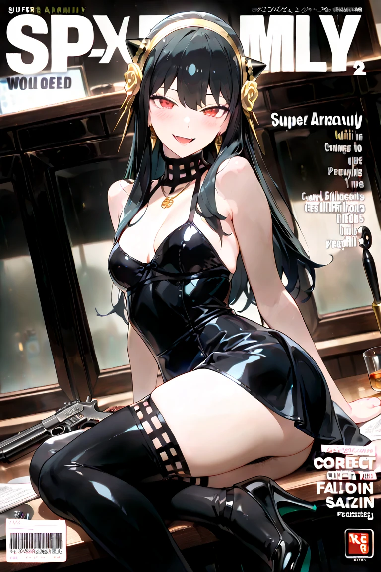 (Magazine Cover:1.8)、((From below:1.2))、(Show your crotch)、 pretty 1girl, top-quality、The ultra -The high-definition、hight resolution、extremely details CG、8K Unit Wallpapers、17 age、Beautiful detailed eyes,pigtail hair、(((Nurse Cap、The bikini、Black legwear、)))、(a wet body:1.4)、(Shiny body,:1.6)、 Sweat,be shy、(Ahegao:1.5)、(Stick out your tongue and drool)、full of shyness、