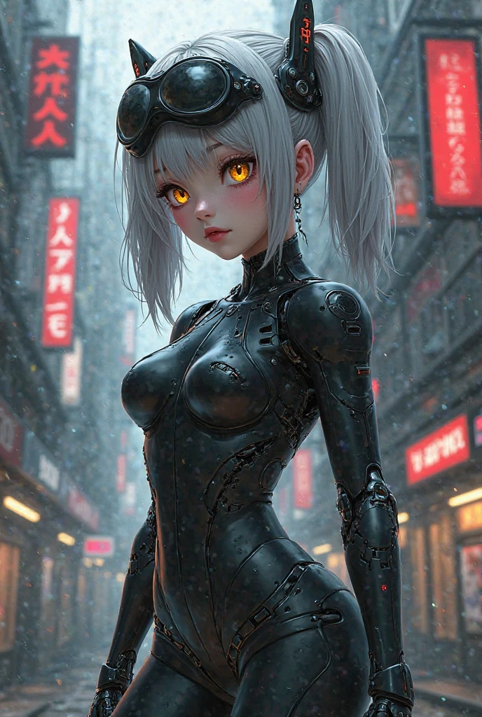 (Sailor Moon), Outfit, maid, pigtail hair, The long-haired, Film-graded film, dramatic scene, Photography, primitive, Masterpiece, ultra-wide-angle, Walk on a cyberpunk cityscape, ultra fine photos, (cyborg arm:1.3), Medium ??????, Best quality, 超高分辨率, Photorealistic, volumettic light, stunningly beautiful, Half body, Delicate face, Vibrant eyes, Original photo, 1girll, Solo, 1girll, (Don Ding:1.3), (Twia), future-tech, Futuristic, Hologram augmented reality, (Extremely detailed Cg Unity 8K wallpaper), most beautiful artwork in the world, Professional photography, trending on artstationh, trending on CGSociety, intricately details, High detail, Sharp focus, Dramatic, Photorealistic, Cyberpunk, Futuristic, Pale skin, Slim body, (highdetailskin:1.2), 8K  UHD, Digital SLR, Soft lighting, High quality, filmgrain, Glossy, (Highest quality:1.3), (Sharp focus:1.5), (Photorealistic:1.3), (Highly detailed skin), (Detailed face), (highdetailskin:1.2), (glistning skin:1.2), cyborg arm, (Highly detailed skin texture:1.15), (Detailed face), (highdetailskin:1.2), (glistning skin:1.15), Glossy, (cyborg arm:1.5), Kimono Technology, Japanese, Cyberpunk Street, (natta:1.2), Heavy fog, (rain:1.2), filmgrain, Glossy, water Reflections, pergaminhos, Smoking, smokes，nakeness，Clear and big-breasted，Clear ，Feminine expression，Raised ????，orgasmc