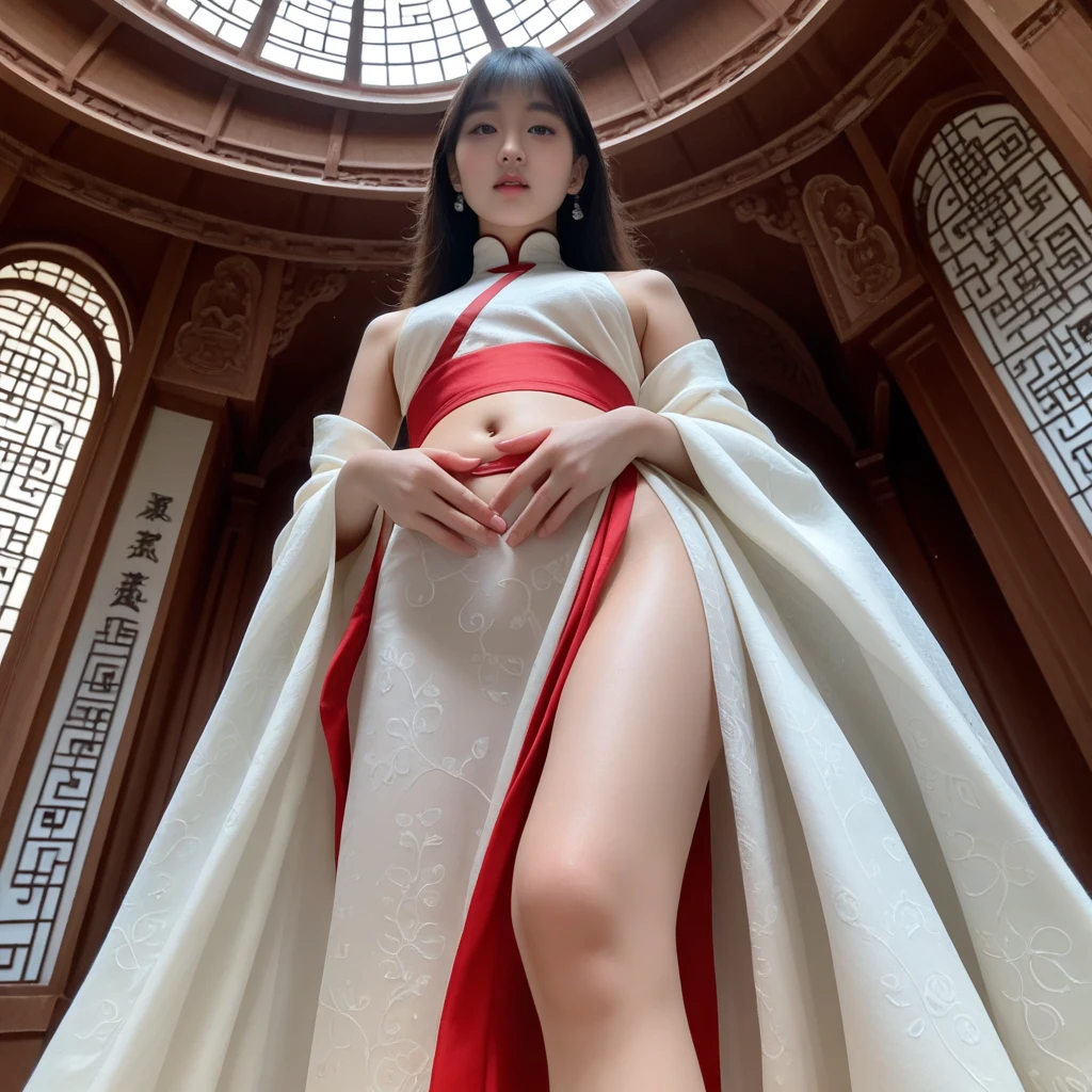 top quality picture 、(((fullnude))) 、United Kingdom 、Buckingham Palace 、 15century 、(((Large crowd of guests))) 、Wearing a black cloak 、is standing 、open one's legs 、 (((throughout the room))) 、(((Two people))) 、Hand flail 、 (((low angles))) 、fullnude、 (((very small udder))) ,(((tied breasts by the rope))) ,(((Both arms are on the back)))、Small、length hair、 Electric Vibe
、Collar with rope 、(((distressed look))) 、Thin ropes that bind the body、full body Esbian、low angles 、chains 、Pale green walls 、 Black hair 、chandeliers 、 shining beautiful skin , Sweat, collar and chain accessories, beautiful black pupil and hair, Detailed expression , beautidful eyes,