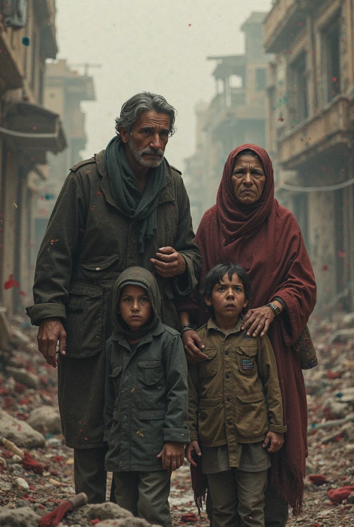 Imagine a homeless parents standing with their two children in front of him two adult girls standing and assuring that they would better take care of their children.