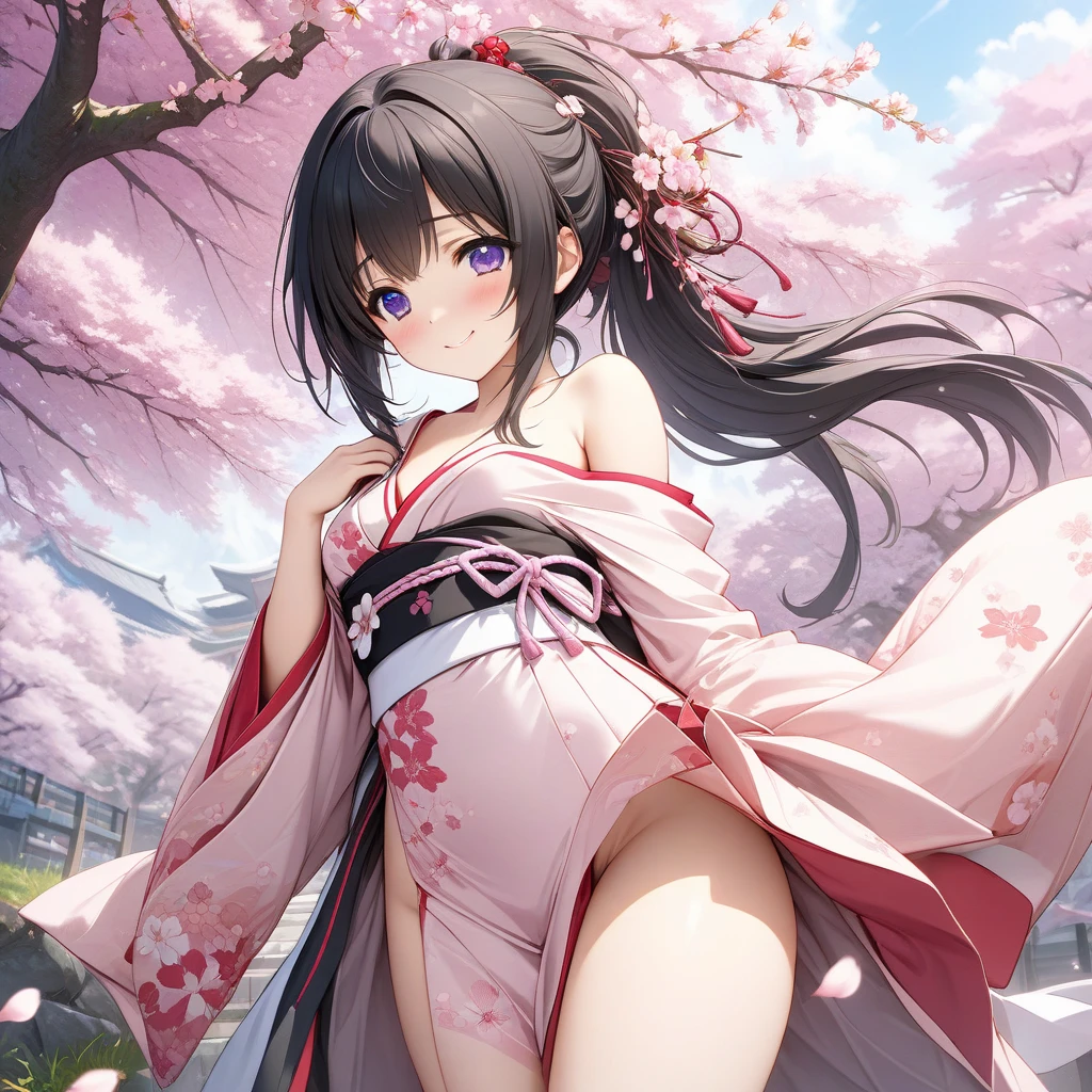 source_anime,score_9,1girl,kominejou,park,standing,leotard,leaning forward,worried,Tsundere,light frown,hand in own hair,hand on hip,looking at viewer,<lora:kominejou_XL_pony_v1:0.8>,