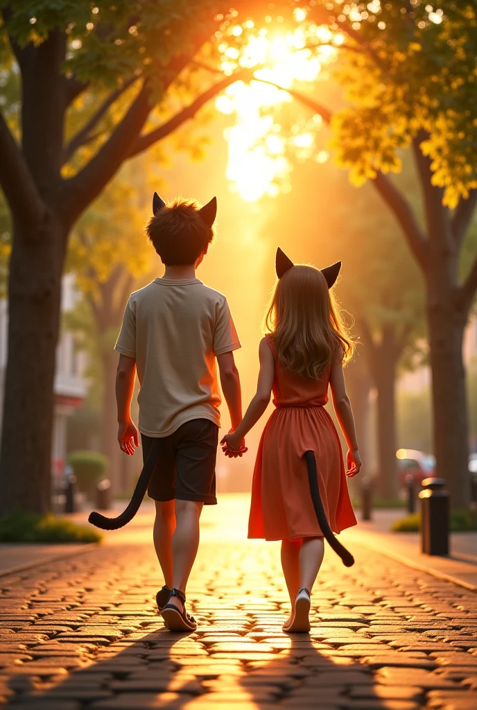 Couple cute Girls should have cat ears Boys wear pig hats on their heads Cute couple everyday