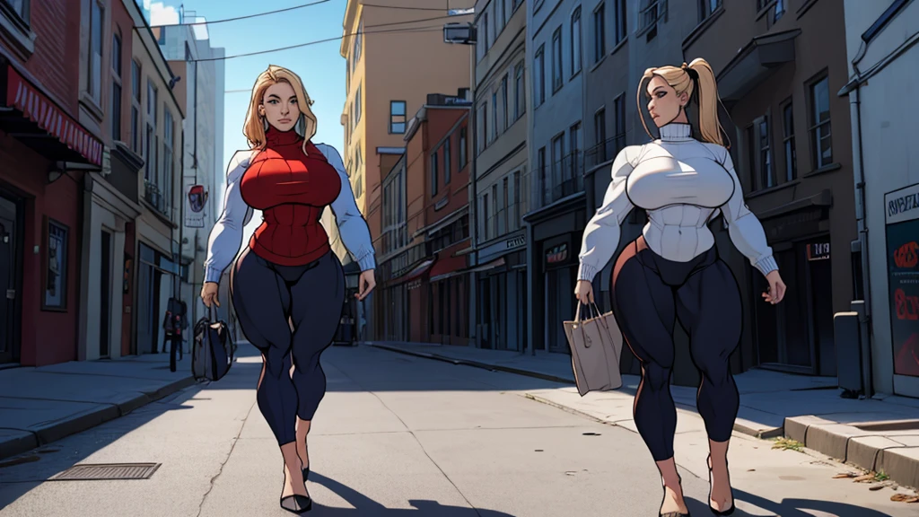 Masterwork, Best Quality, ultra-detailed, dynamic lighting, cinematic lighting, (((accurate anatomy))), solo woman, alone girl, A woman standing in the snow, cammy, extremely detailed artgerm, cutesexyrobutts, artgerm style, artgerm style, ig model | Artgerm, in the style Artgerm, :: Rossdraws, Rossdraw and Jazza, Thicc, Artgerm and Ross draw, gigantic boobs, , sexy pose, nipples, (((Huge breasts))), ((long legs)), ((Female Bodybuilder)), ((((Muscular Legs)))), ((((Huge Muscles))))