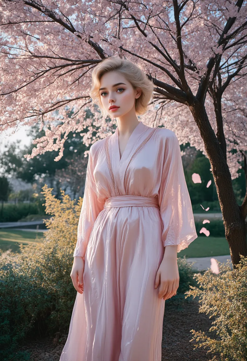 romantic cherry blossoms