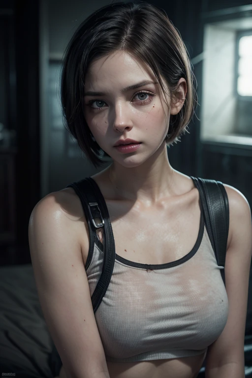 (8k, best quality, masterpiece:1.2), (realistic, photorealistic, photo-realistic:1.37), ultra-detailed, beautiful detailed eyes, beautiful detailed nose, (((balanced eyes))), ((upper body 1:2)),((big breasts)), (((sweater))), natural skin texture, 24mm, 4k textures, soft cinematic light, adobe lightroom, photolab, hdr, intricate, elegant, highly detailed, sharp focus, ((((cinematic look)))), soothing tones, insane details, intricate details, hyperdetailed, low contrast, soft cinematic light, dim colors, exposure blend, hdr, faded, slate atmosphere, <lora:Ellie_V1:0.8> , white dress, red costume
