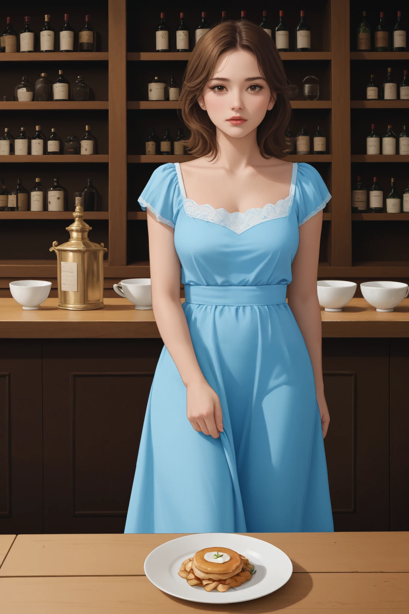 Lily is a French citizen, and "李 李" (Lì Lì) is her Mandarin name. She studied Chinese in France.