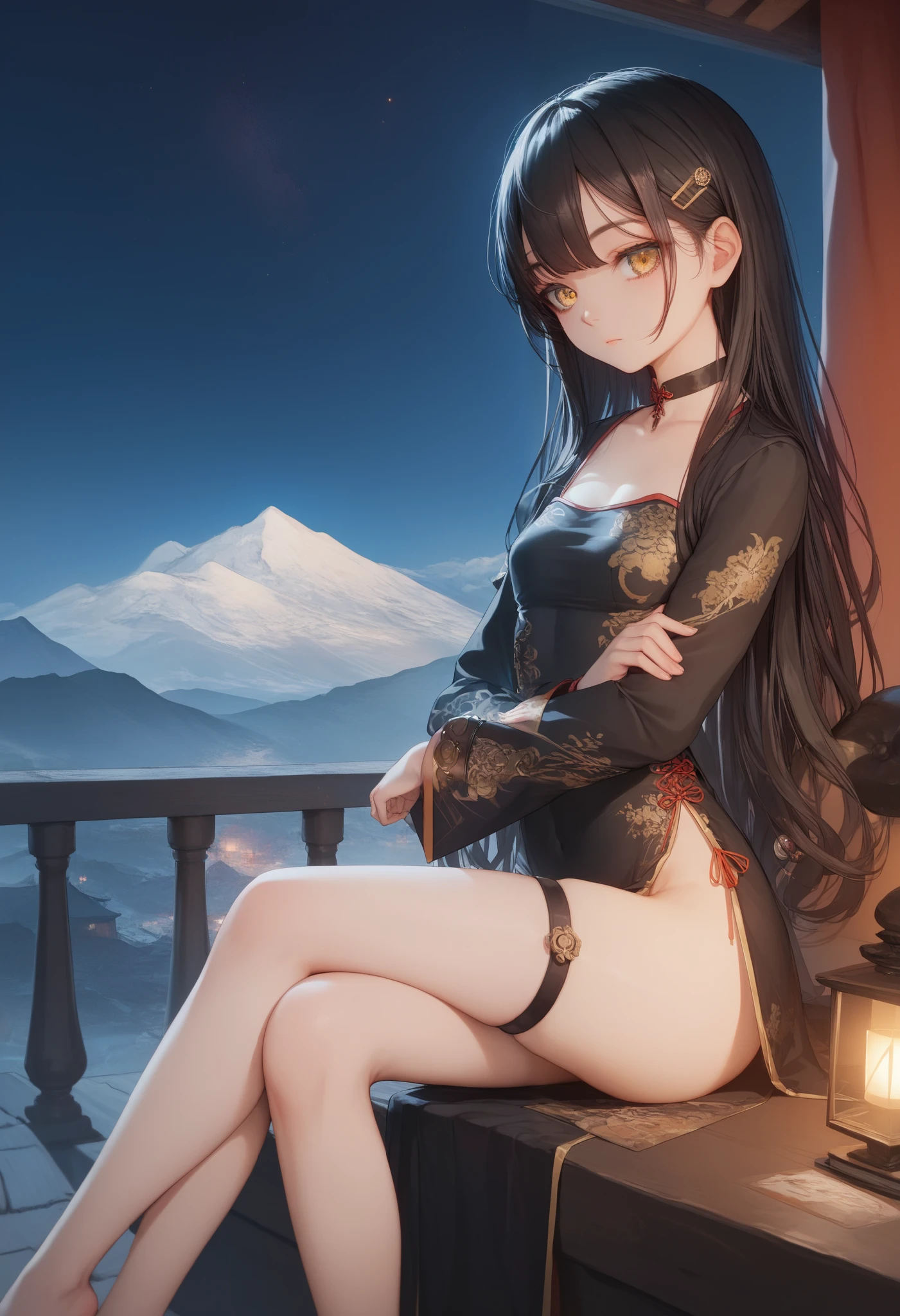 tights,pantyhose,Perfect anime illustration, 1girll, Dark gray hair, Curly hair, matching hairstyle, browneyes, inquisitive,curiosity,Pleasure, ((matching outfits, Light brown transparent student uniform shirt,Uniform skirt,Dark brown detective style coat,Leather booties)), matching hairstyle, Fantastic stylistic foundation,A dragon hovered behind the girl,Cross legs,(Where one leg is folded over the other),Lady,Dark blue pantyhose, A high resolution, full bodyesbian, Pose,Raised sexy,sexyposture (((tmasterpiece),(Very detailed CG unity 8K wallpaper),best qualtiy,,独奏,1girll,cinmatic lighting,detailed back ground,beatiful detailed eyes,Bright pupils,(Very fine and beautiful),(Beautiful and detailed eye description),ultra - detailed,tmasterpiece,)),witch,Witch hat,Dragon's horn,mmorpg,nipple play,Game panel,Game perspective,watery,Lace pattern,cleanness,Raised sexy,camel-toe,Wet, Bright colors,Magic background,loong background,water background,the sky background,1girll,Witch Hat has dragon horns on it,A bodysuit made of stockings,Jumpsuits,Intimate dress,Tightly wrapped,sexy bra,Pantyhose wrap around the hips,sexy underwear,Dress conservatively,Wrap your whole body in clothing,Not exposed,Dragon tail,mistic,abstact,lady,Smiling,inquisitive,ultimate pretty legs,sexy pose,The shirt is transparent and shows bra,camel toe,Lace pattern,looking back,stooped,looking up,upside down,Shoe wearing action