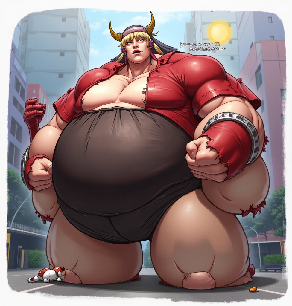 Profile picture of a ((Solo)), 1 boy, male, very largest, ((bara)), buff, extremely thickened overweight body, ((((10000 pounds)))):3, ((((((massive fluffy belly)))))):1.5, (((((massive thighs, massive curves, massive pecs, massive biceps, massive buttocks))))):2.5, ((((yellow gradient colored)))), ((((hunky)))), dragon, (((dragon snout))):1.3, wearing (cap), ((briefs)), ((bulge, bulging, very detailed ?????? bulge)), holding belly, looking at viewer, smug, simple background, by darkgem, posted on e621, posted on FurAffinity